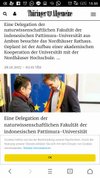 Dean of Pattimura university representative with Nordhausen Major