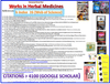 Publications in herbal medicines